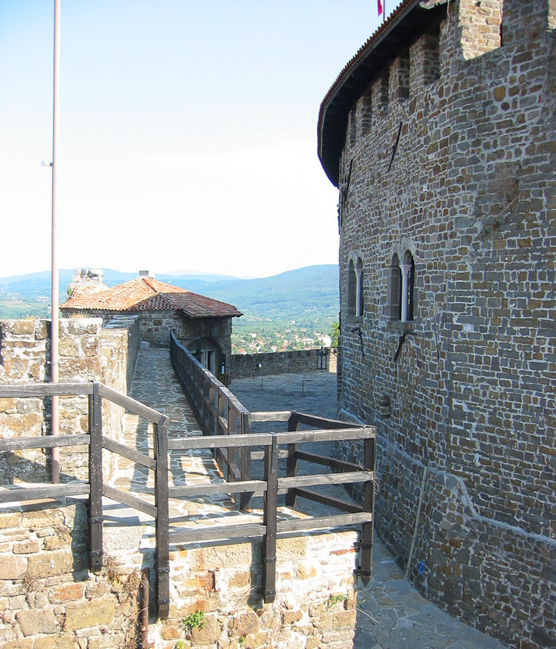 Cammino di ronda, castello di Gorizia