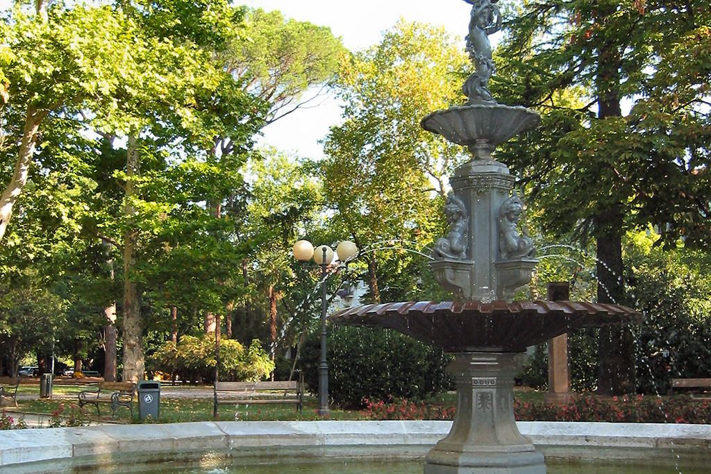 Gorizia, Giardini pubblici di Corso Verdi